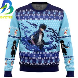 My Hero Academia Dabi Bluflame Ugly Christmas Sweater