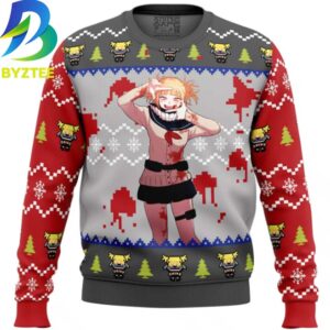 My Hero Academia Himiko Toga Ugly Christmas Sweater