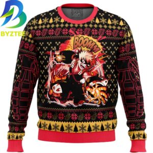 My Hero Academia Katsuki Bakugo Ugly Christmas Sweater