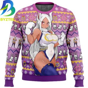 My Hero Academia Rumi Usagiyama Mirko Ugly Christmas Sweater