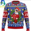 My Hero Academia Unbreakable Red Riot Ugly Christmas Sweater