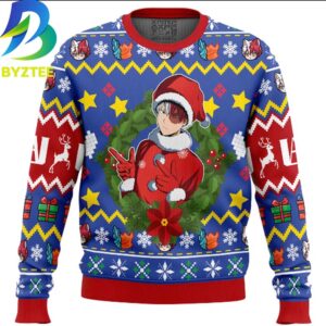My Hero Academia Shoto Todoroki Ugly Christmas Sweater