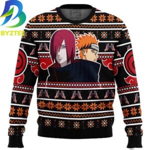 Nagato And Yahiko Pain Shippuden 2026 Ugly Christmas Sweater