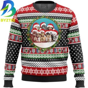 Nine Titans Attack On Titan Ugly Christmas Sweater