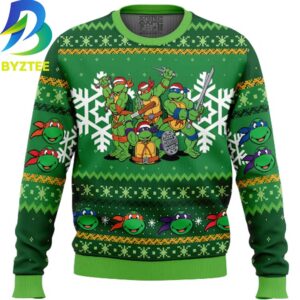 Ninja Turtles Teenage Mutant 2026 Ugly Christmas Sweater