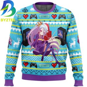 No Game No Life Shiro 2026 Ugly Christmas Sweater