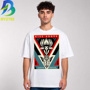 Obey Giant Rise Above Earth Justice 2026 Unisex T- Shirt