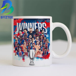 PSG Super Champions Of Europe 2026 Winner Ceramic Mug Cup
