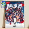 Paris Saint-Germain Super Cup Winner 2026 Home Decor Poster Canvas Paris Saint-Germain Super Cup Winner 2026 Home Decor Poster Canvas