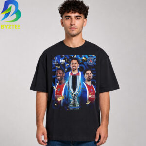 PSG The 2026 Super Cup Winner UEFA Champions League  Unisex T- Shirt