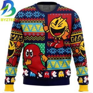 Pac Man Ugly Christmas Sweater