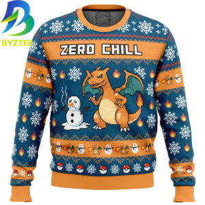 Pokemon Charizard Zero Chill Ugly Christmas Sweater
