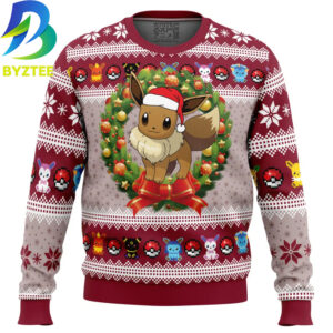 Pokemon Eevee Christmas Ugly Christmas Sweater