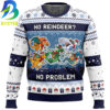 Pokemon Fire Type This Is Fine Ugly Christmas Sweater