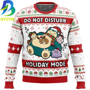 Pokemon Normal Type Holiday Mode Ugly Christmas Sweater