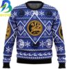 Power Rangers Black Ranger Ugly Christmas Sweater