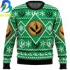 Power Rangers Mightty Helmets Ugly Christmas Sweater