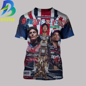 Qatar Airways Grand Prix Of Great Britain Moto GP 2026  All Over Print Shirt