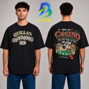 Quillan Salkilld Milk The Casino Shirt  UFC Fighter Graphic Unisex T- Shirt