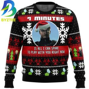 Resident Evil 7 Minutes Albert Wesker Ugly Christmas Sweater