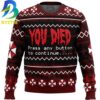 Resident Evil  Umbrella Corp Ugly Christmas Sweater