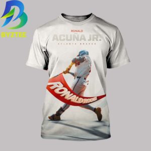 Ronald Acuña Jr. Atlanta Braves Ronald Rocket MLB 2026 All Over Print Shirt