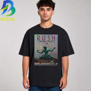 Rush Fifty Something Tour Little Caesars Arena Detroit Michigan August 2026 Unisex T Shirt