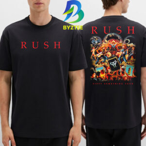 Rush Pop Up Fifty Something Tour Torono Aug 7th 2026 Two Sided T-Shirt