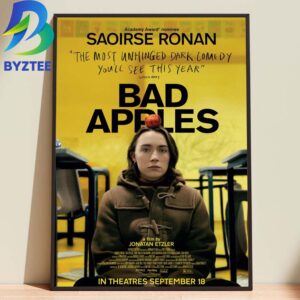 Saoirse Ronan Dark-Comedy Thriller ‘Bad Apples’ Home Decor Poster Canvas