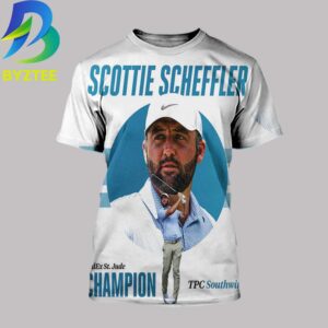 Scottie Scheffler Champion 2026 PGA Tour All Over Print Shirt