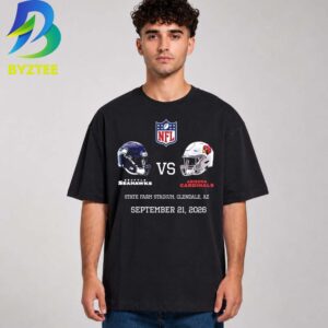 Seattle Seahawks Vs Arizona Cardinals State Farm Stadium, Glendale, AZ September 21, 2026 Unisex T- Shirt
