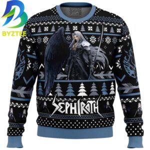 Sephiroth Fantasy Final  Ugly Christmas Sweater