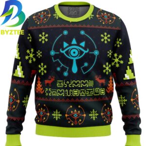 Sheikah Zelda Ugly Christmas Sweater