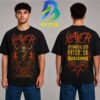 Slayer Band Official Sick New World  Fort Worth TX October 24 2026 Festival Event Two Sided Unisex T- Shirt