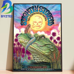 Slightly Stoopid At St. Augustine Amphitheatre Road Trippin Summer Tour 2026 Home Decor Poster Canvas