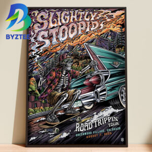 Slightly Stoopid Road Trippin Greenwood Village Colorad 2026 Summer Tour Home Decor Poster Canvas