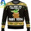 Star Wars Baby Yoda Boomer Ugly Christmas Sweater
