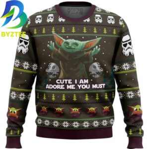 Star Wars Baby Yoda Cute Mandalorion Ugly Christmas Sweater