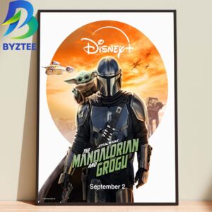 Star Wars Disney The Mandalorian And Grogu September 2th 2026 Home Decor Poster Canvas
