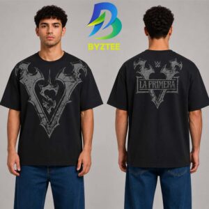 WWE Stephanie Vaquer Logo La Primera 2026 Two Sided Unisex T- Shirt