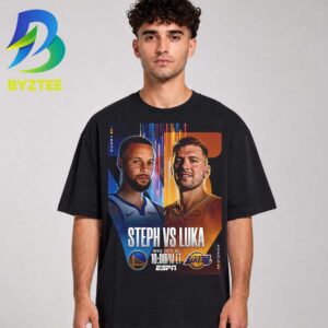 Stephen Curry Vs Luka Dončić Opening Week NBA Season October 21th 2026 Unisex T- Shirt