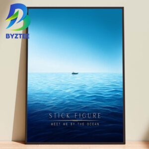 Stick Figure Meet Me By The Ocean 2026 Home Decor Poster Canvas
