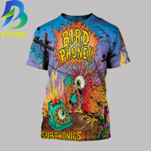 Subtronics Bird Phone Friday 2026 All Over Print Shirt