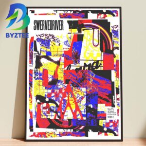 Swervedriver Official  Toronto Limited Edition 2026 Home Decor Poster Canvas