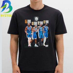 The Philadelphia 76ers Roster Is Stacked On NBA 2K27 Unisex T- Shirt
