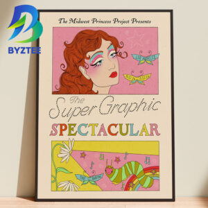 Chappell Roan The Midwest Princess Project Presents The Super Graphic Spectacular The Shrine In Los Angeles 2026 Home Decor Poster Canvas