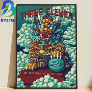 Three Eleven Walmart Amp Rogers Ar Summer Tour August 26 2026 Home Decor Poster Canvas