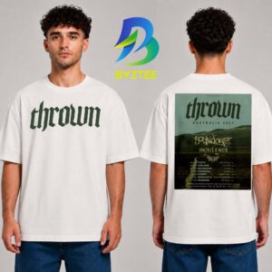 Thrown Band With Specical Guesst Australlia 2027 Two Sided Unisex T Shirt