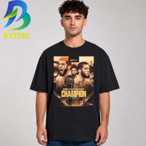 UFC 330 Islam Makhachev World Welterweight Champion 2026 Unisex T- Shirt