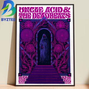 Uncle Acid & The Deadbeats Hell Fest 2026 Home Decor Poster Canvas
